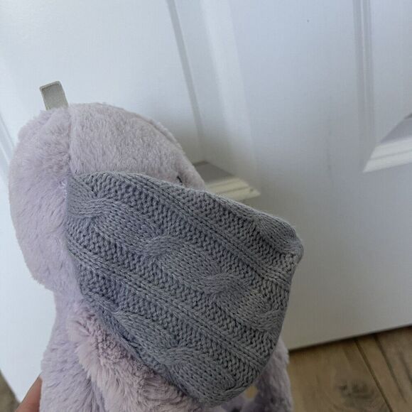 Demdaco Striped Oddball Elephant 13 inch Plush Children's Stuffed Stuffy Lovey - Picture 6 of 10